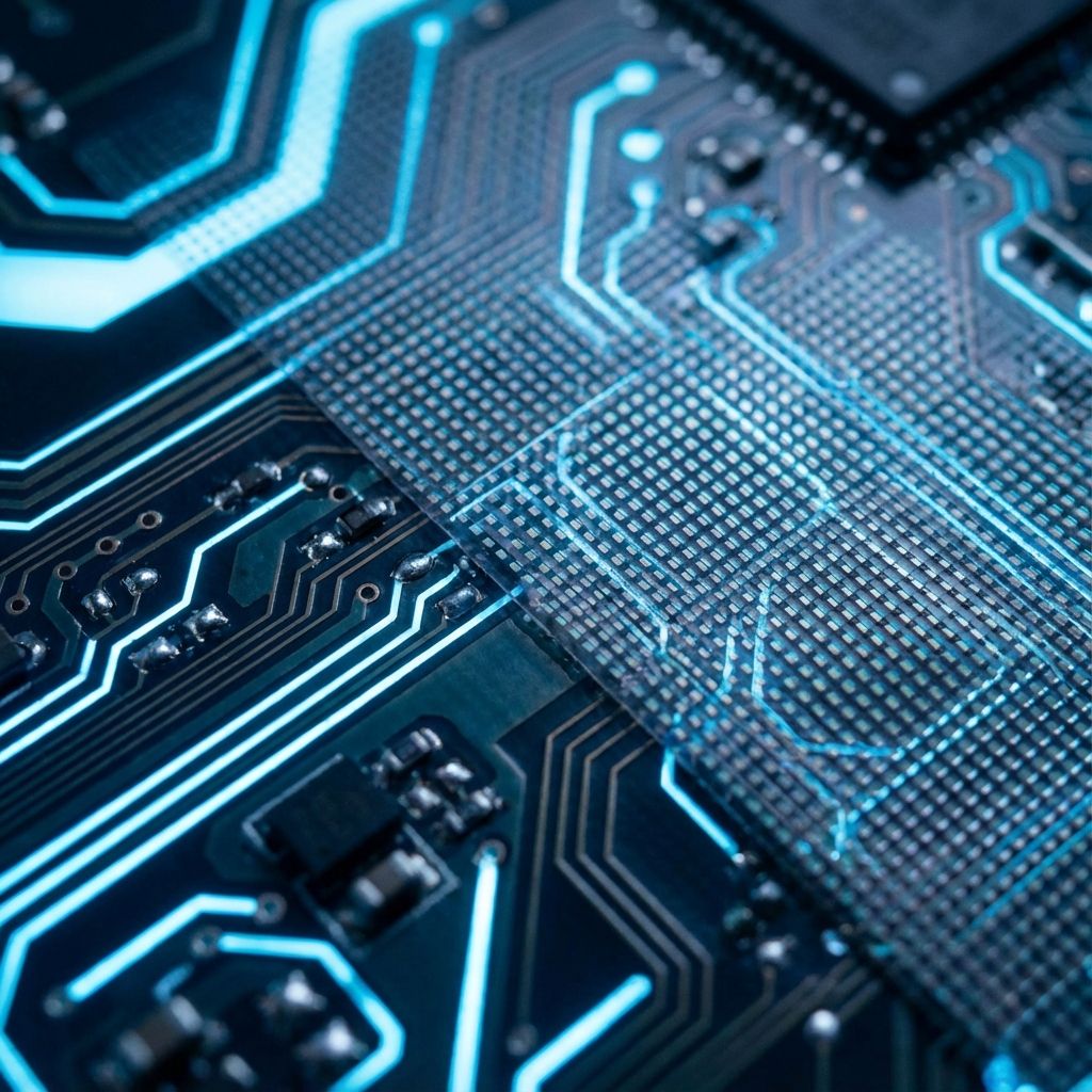 Técnico reparando TV LED